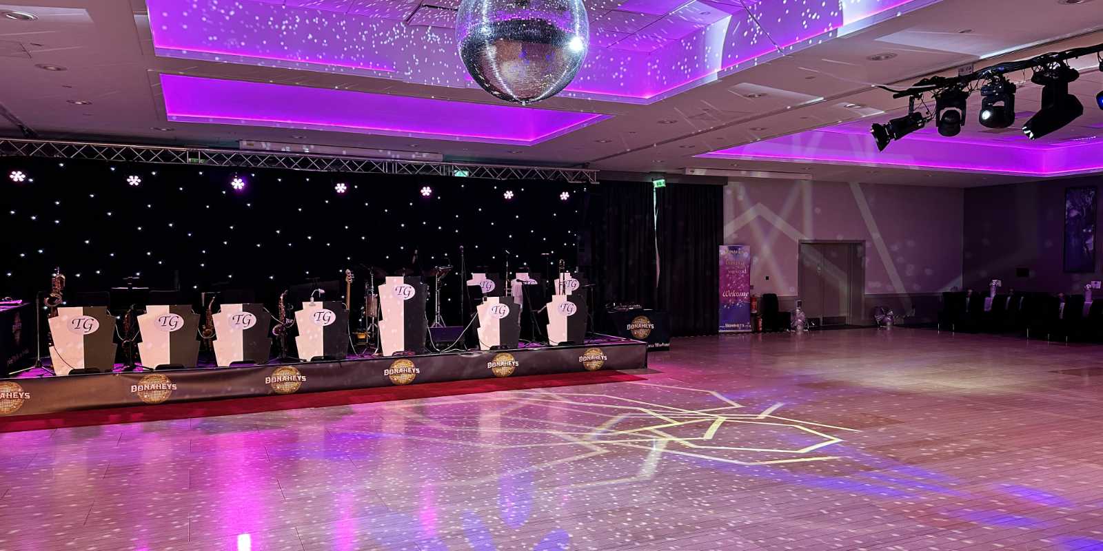 Photo of the dance floor at Dancing with the Stars